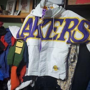 Nike Ambush NBA Collection Los Angeles Lakers Front Spell Out Coat Medium